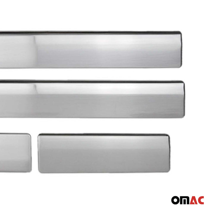 Door Sill Scuff Plate Scratch Protector for Nissan Frontier 2005-2021 Steel 4Pcs