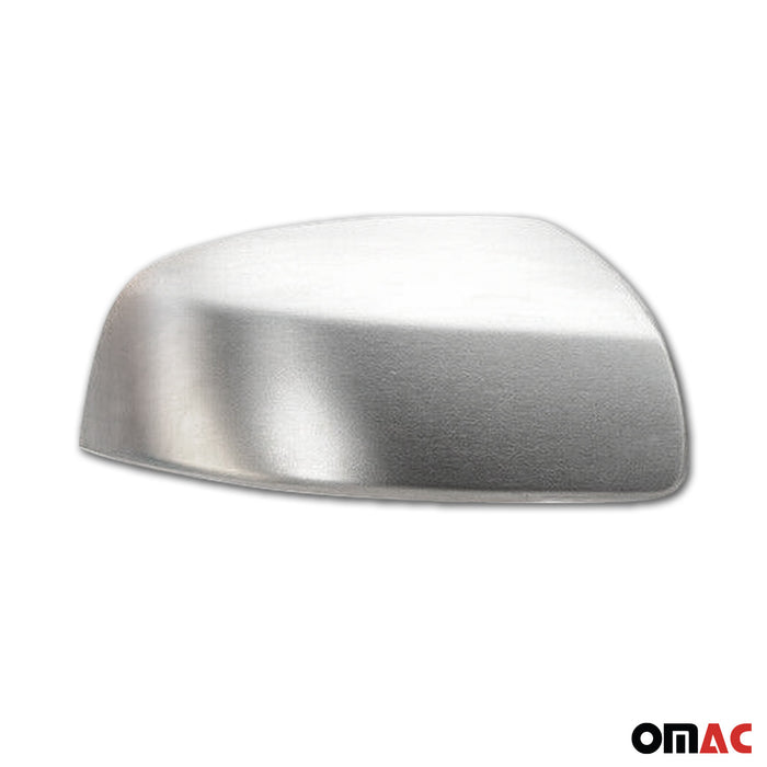 Side Mirror Cover Caps fits Mercedes Vito Viano W639 2011-2014 S. Steel 2x