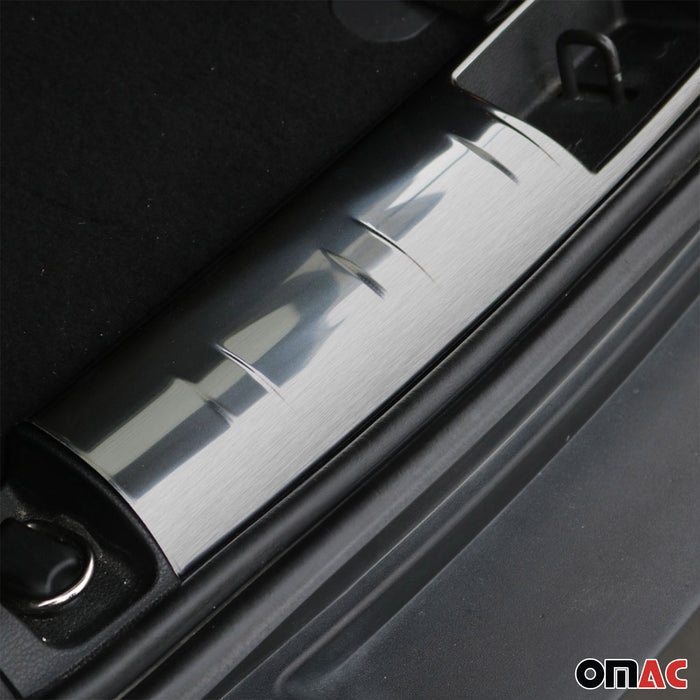 Trunk Sill Cover Bumper Guard Protector for Jeep Renegade 2015-23 Steel Brushed