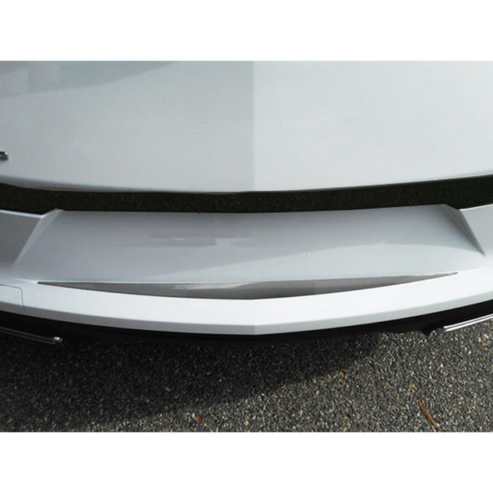 OMAC Stainless Steel Rear Bumper Accent 1Pc For 2020-2023 Cadillac CT4