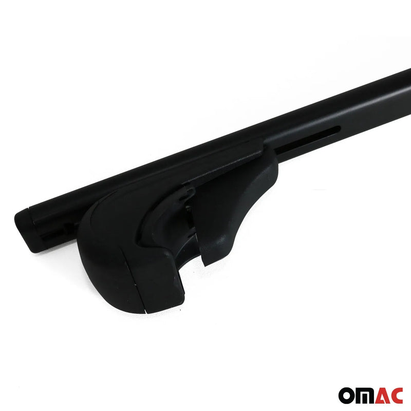 2014-2023 Jeep Cherokee Roof Rack Cross Bars Black