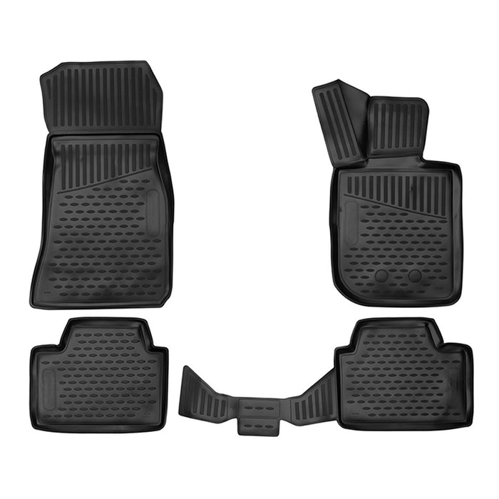 Floor Mats Liner For BMW 3 Series G20 SD 2019-2023 All Weather Molded 3D Black
