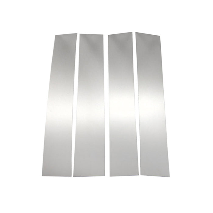 Window B Pillar Posts Door Trim for Chevrolet Tahoe 2007-2014 Steel Silver 4x