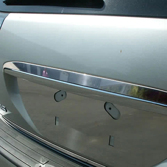Stainless Steel Rear License Trim 1Pc Fits 2004-2009 Lexus RX330