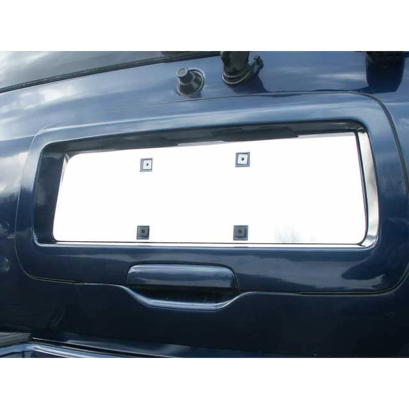 2002-2009 Chevrolet Trailblazer Stainless License Plate Bezel 1Pc