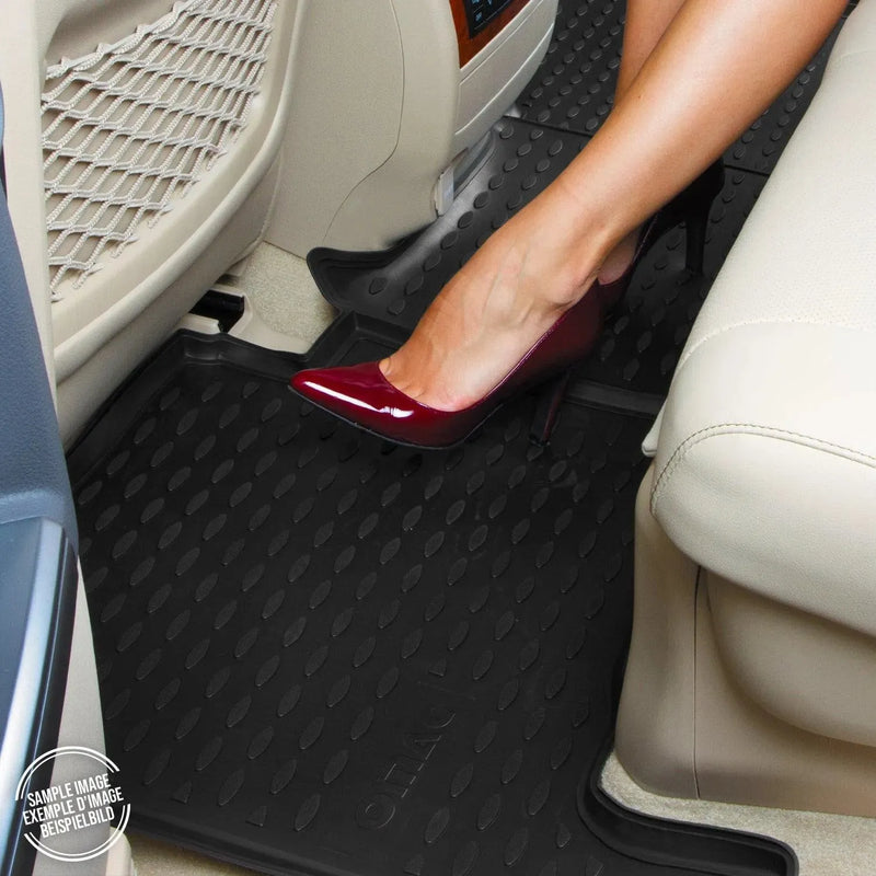 OMAC Floor Mats Liner for Fiat 500X 2016-2023 Black TPE All-Weather 4 Pcs - OMAC USA