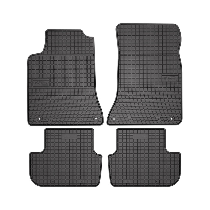 OMAC Floor Mats Liner for Infiniti QX30 2017-2019 Black Rubber All-Weather 4x