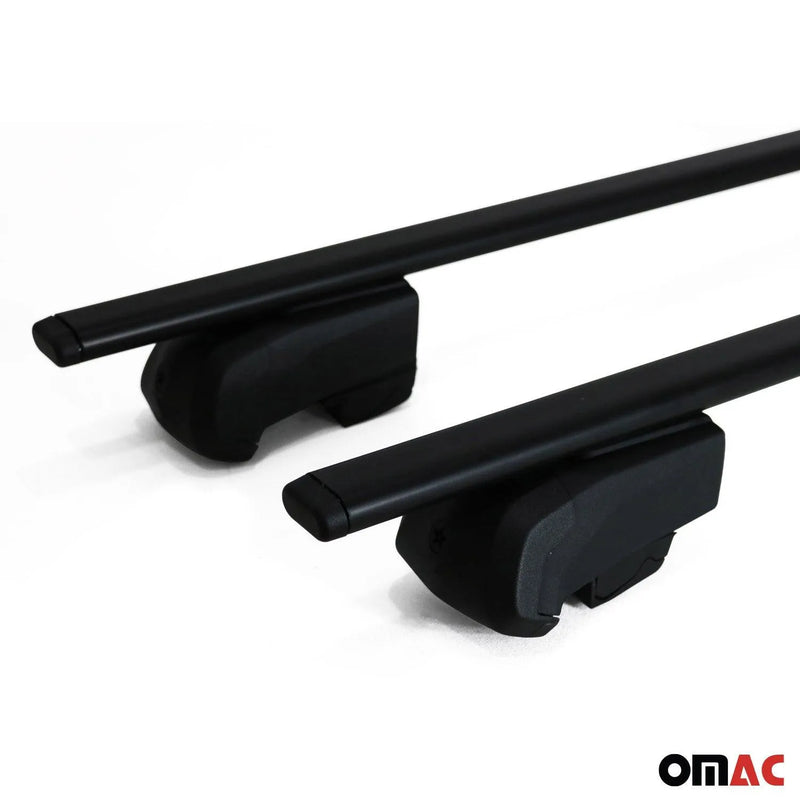 2015-2024 Ford Edge Roof Rack Cross Bars Black