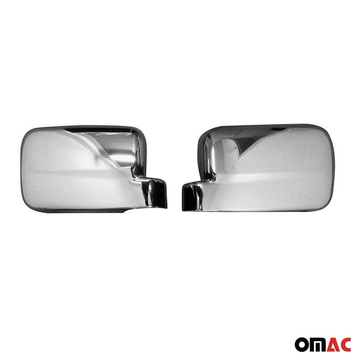 Mirror Cover Caps & Door Handle Chrome Set for Ford Transit Connect 2010-2013