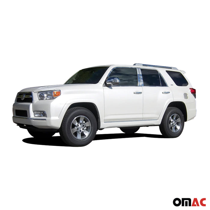 OMAC Stainless Steel Rear Bumper Trim 1Pc Fits 2010-2015 Toyota 4Runner