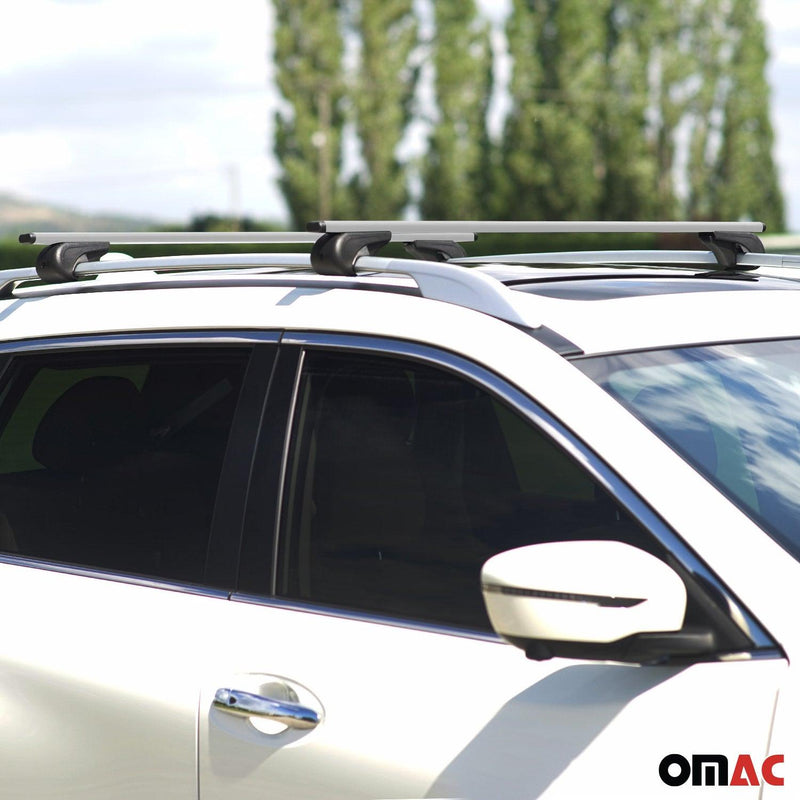 2004-2010 BMW X3 E83 Roof Rack Cross Bars Silver