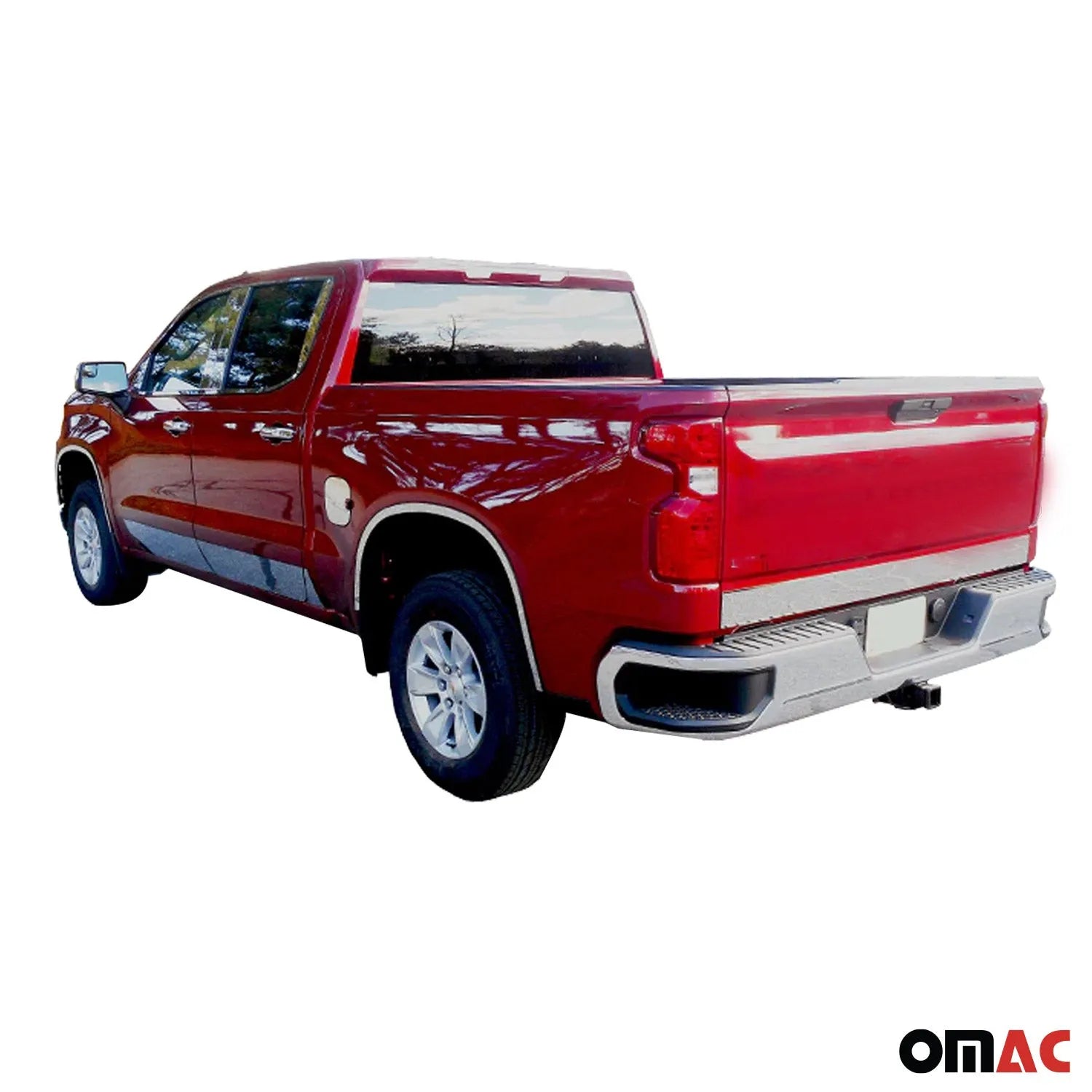 2019-2025 Chevrolet Silverado Stainless Steel Window Trim 22 Pcs