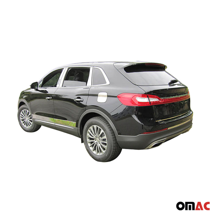 OMAC Stainless Steel Rear Bumper Trim 1Pc Fits 2016-2018 Lincoln MKX