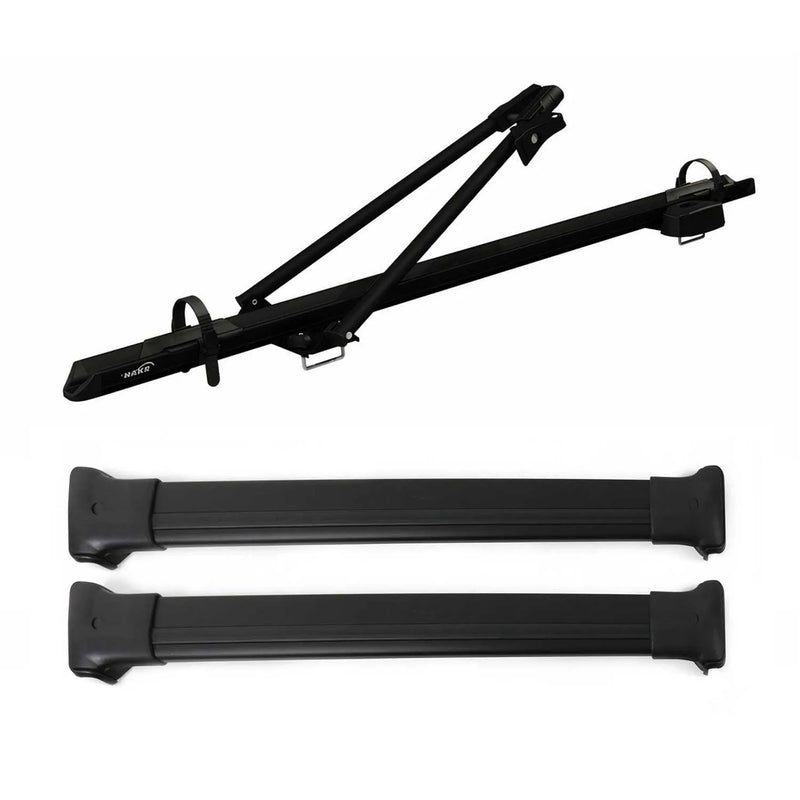 2011-2016 Mercedes E Class S212 Wagon Bike Racks Roof Racks Set Alu Black