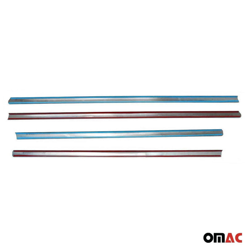 Window Molding Trim Streamer for Mercedes M Class W164 2005-2011 Steel Dark 4x - OMAC USA