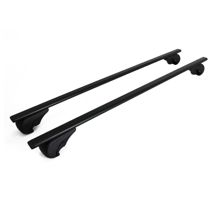 Roof Racks Cross Bars Luggage Carrier Durable for Lincoln MKX 2007-2015 Black 2x