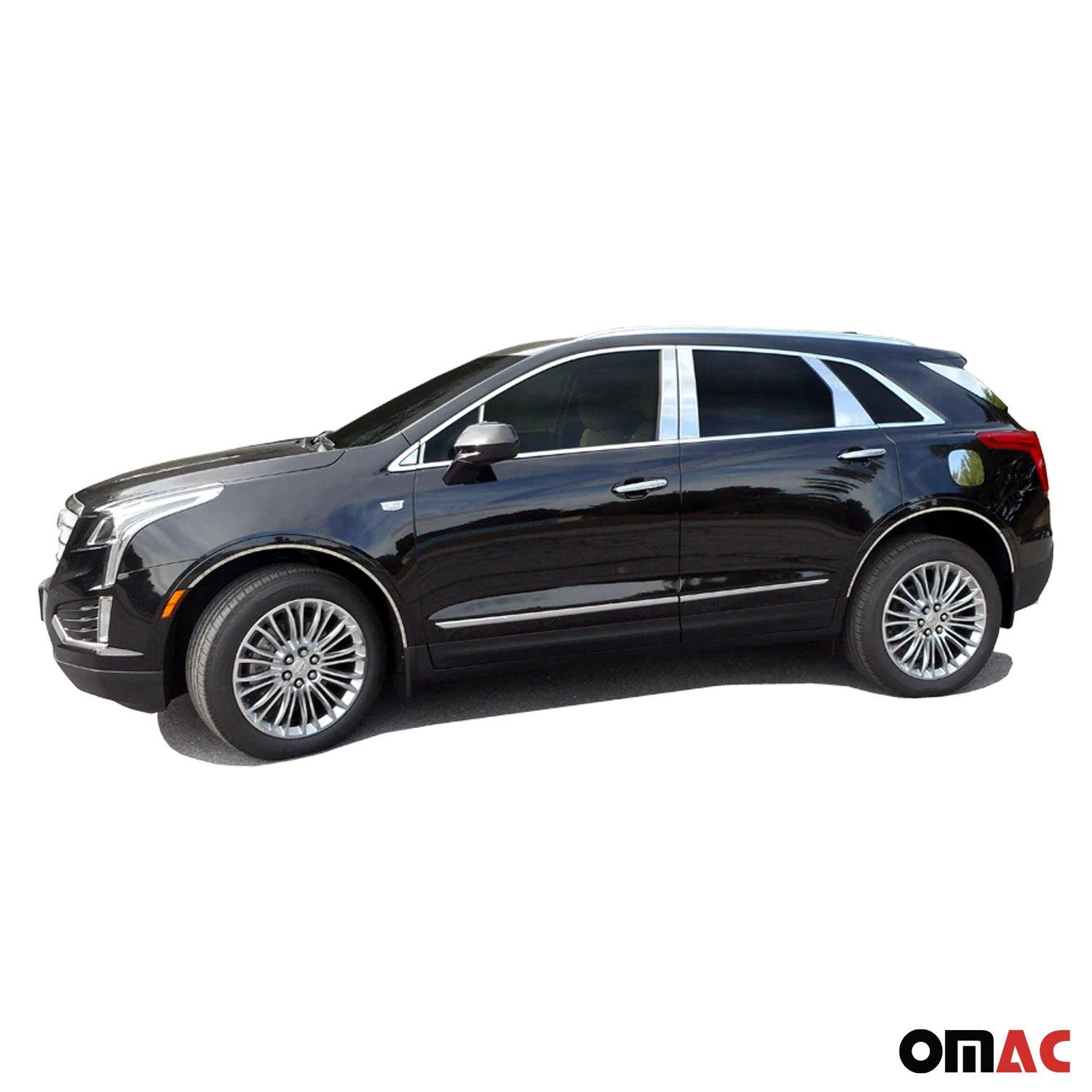 2017-2025 Cadillac XT5 OMAC Stainless Steel Pillar Trim 12 Pcs