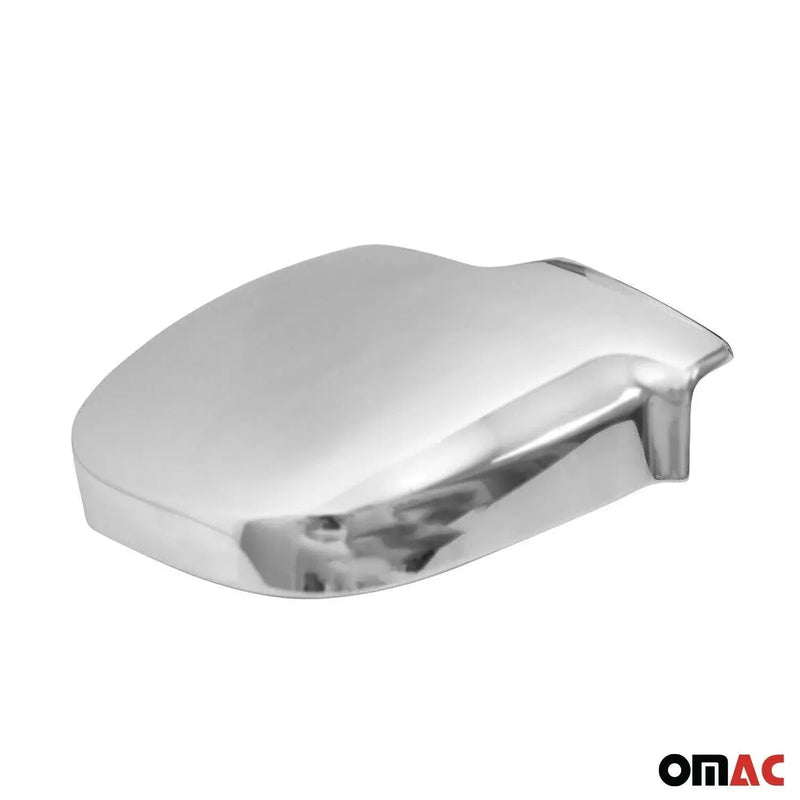 Side Mirror Cover Caps Fits Mercedes Sprinter W907 910 2019-2024 Steel Silver 2x - OMAC USA