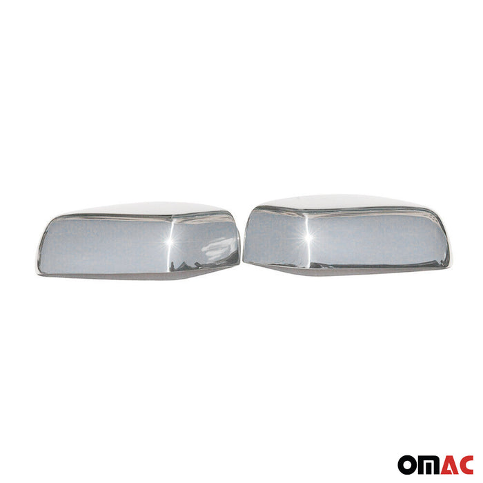 Side Mirror Cover Caps fits Land Rover Range Rover 2007-2012 S. Steel 2x