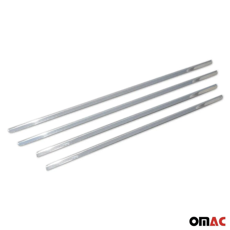 Window Molding Trim Streamer for Mercedes E Class W211 Sedan 2004-2009 Steel 4x - OMAC USA