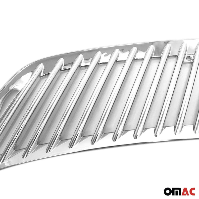 Front Bumper Grill Trim Molding for Mercedes Sprinter W906 2006-2018 Silver 2Pcs - OMAC USA