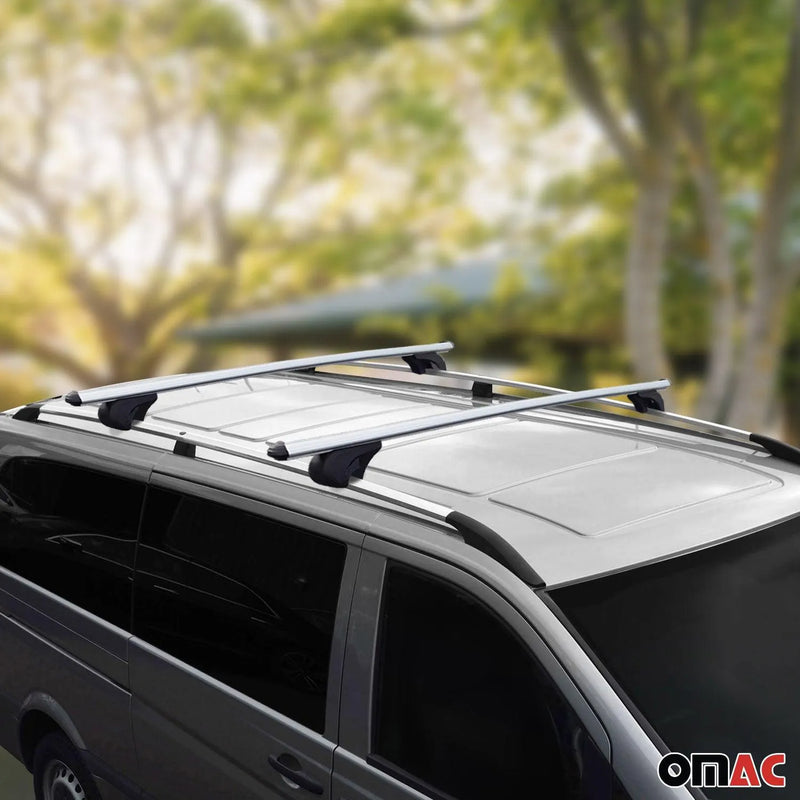 2013-2019 Ford Escape Roof Racks & Roof Rack Rails Silver