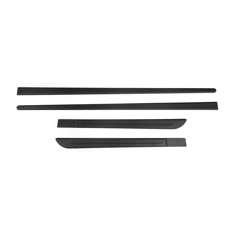 Mini Cooper Side Door Molding Trim Skirt Garnish Black 4 Pcs