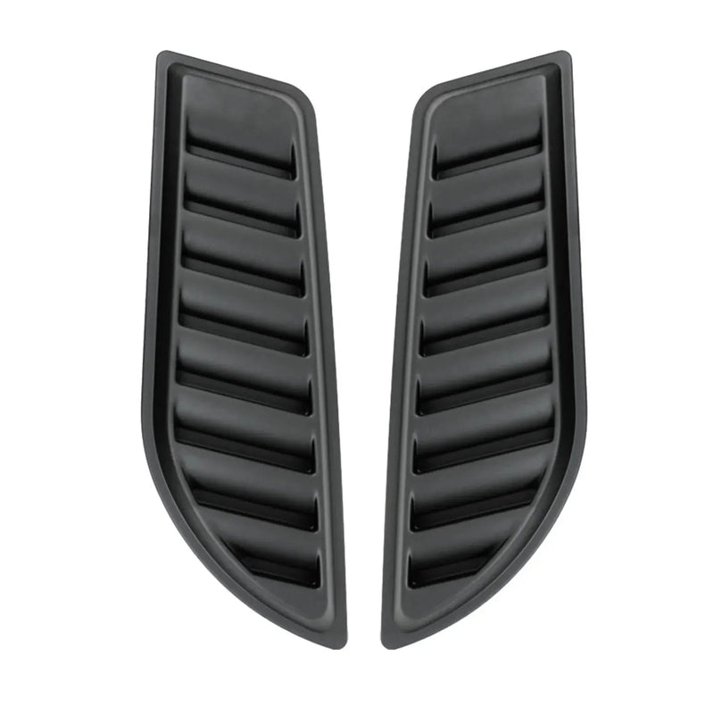 2010-2020 VW Amarok Hood Scoop Vent Air Flow Intake Black 2 Pcs