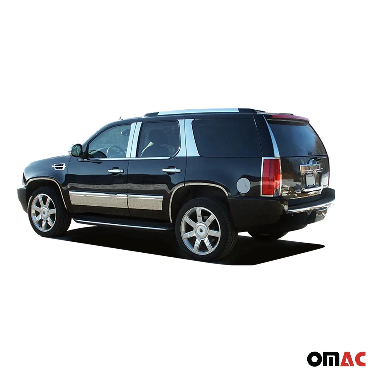 2007-2014 Cadillac Escalade Stainless Steel Wheel Well Trim 6Pc