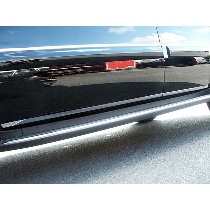 Stainless Rocker Panel Trim 4Pc Fits 2007-2014 Chevrolet Suburban