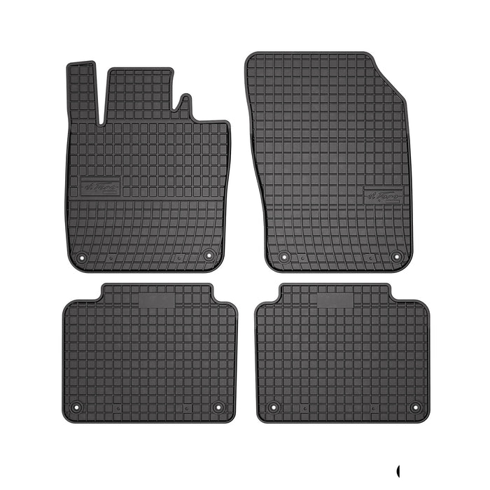 OMAC Floor Mats Liner for Volvo S90 2017-2024 Black Rubber All-Weather 4 Pcs