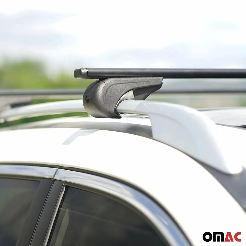 2013-2016 Mercedes GL Class X166 Roof Rack Cross Bars Black