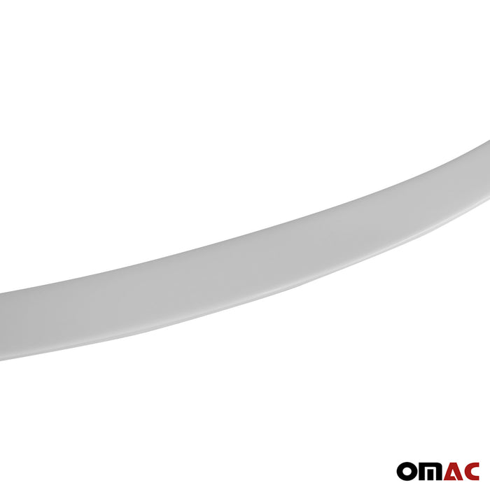 Rear Trunk Spoiler Wing for Mercedes CLA C117 2013-2019 ABS White 1Pc