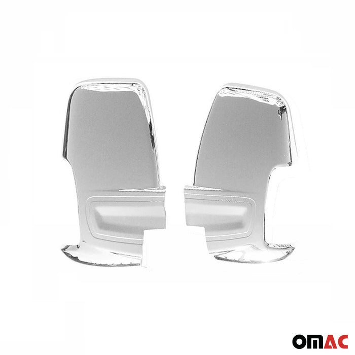 Mirror Cover Caps & Door Handle Chrome Set for Ford Transit 2015-2024 12x