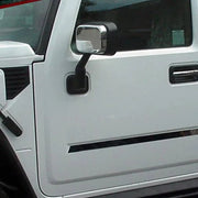2003-2009 Hummer H2 Stainless Steel Molding Insert 4 Pcs