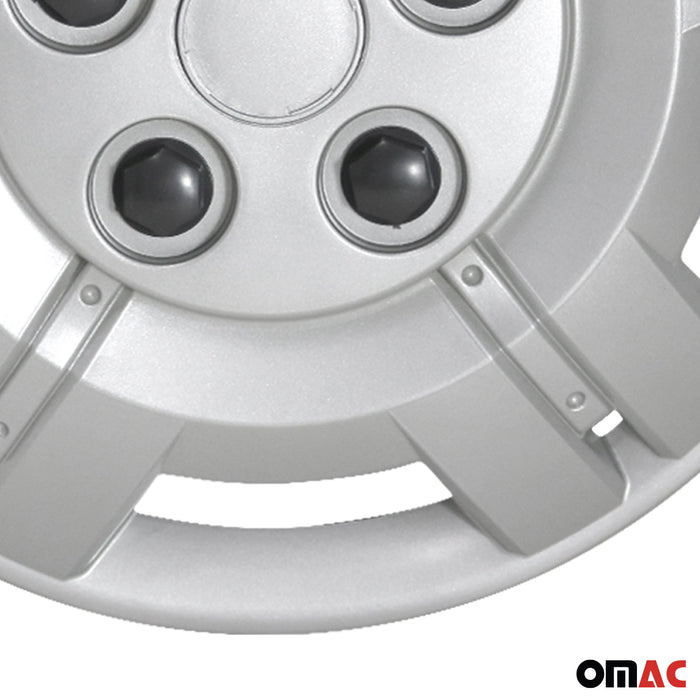 16" Wheel Rim Covers Hubcaps for Mazda Silver Gray