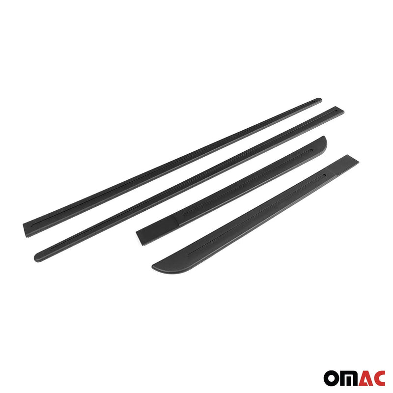 Toyota Side Door Molding Trim Skirt Garnish Black 4 Pcs