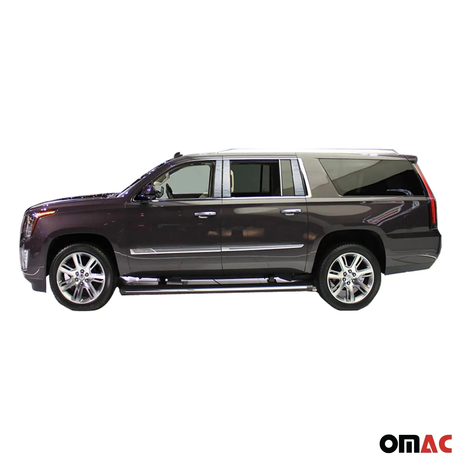 2015-2020 Cadillac Escalade Stainless Steel Pillar Trim 4Pc