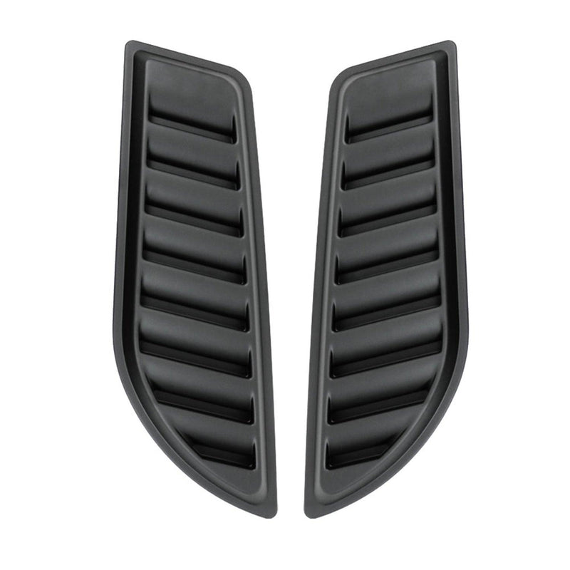 Jeep Gladiator Hood Scoop Vent Air Flow Intake Black 2 Pcs