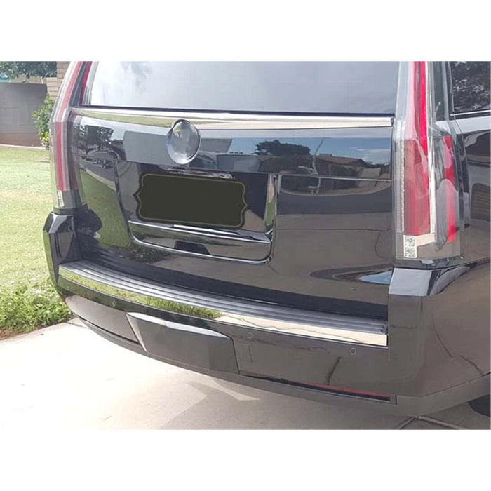 Stainless Rear Bumper Trim 1 Pc For 2015-2020 Cadillac Escalade