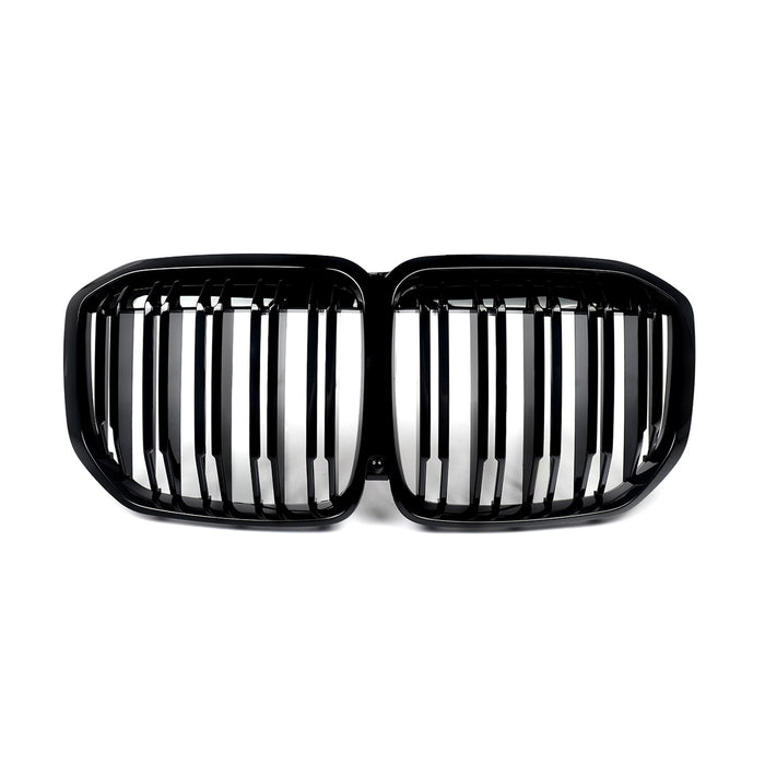 Front Kidney Grille Grill for BMW X7 G07 2018-2021 Gloss Black