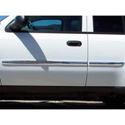 2006-2007 Chevrolet Trailblazer Stainless Rocker Panel Trim 4 Pcs