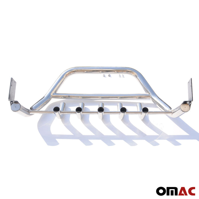 Local Pickup Bull Bar Push Front Bumper for Nissan Pathfinder 2005-2012 Silver