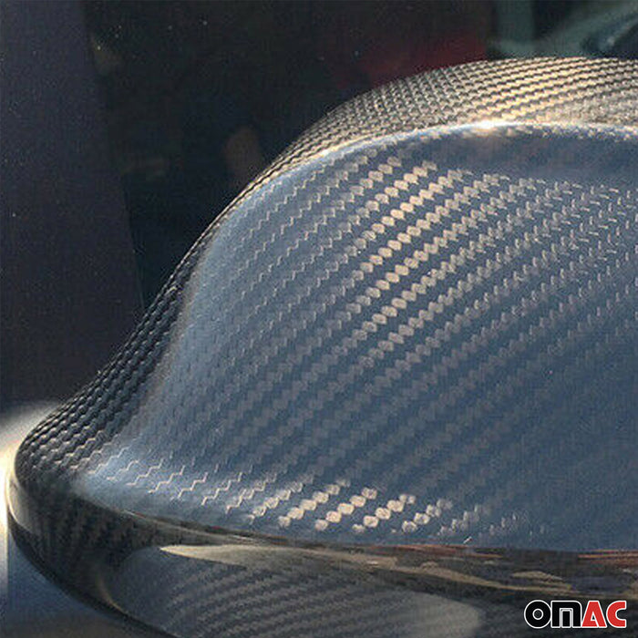 Side Mirror Cover Caps fits BMW 3 Series E90 E91 E92 E93 2005-2008 Carbon
