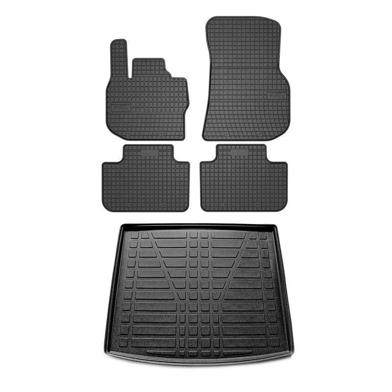 2018-2024 BMW X3 G01 Floor Mats & Cargo Liner Full Set All Weather Black