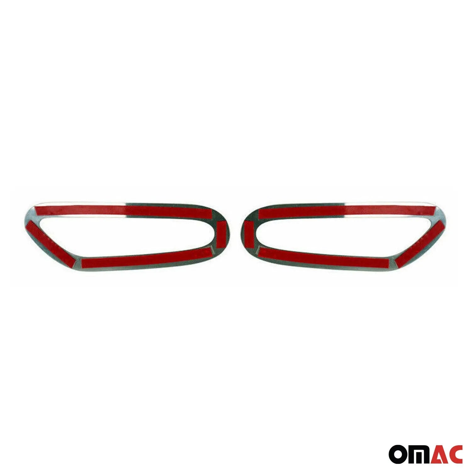 2008-2013 BMW 1 Series E82 Coupe Side Indicator Signal Trim Cover Stainless Steel 2Pcs