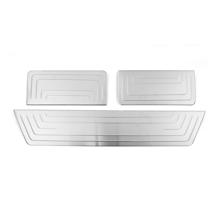 Door Sill Scuff Plate Scratch Protector for VW T6 Transporter 2015-2021 Steel 3x
