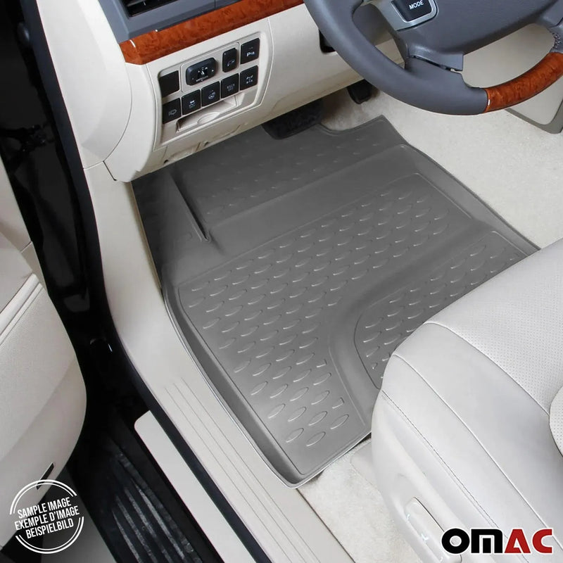 OMAC Floor Mats Liner for Mercedes Sprinter W906 2014-2018 Gray 2 Pcs - OMAC USA