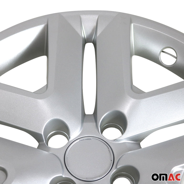 4x 16" Wheel Covers Hubcaps for VW Silver Gray