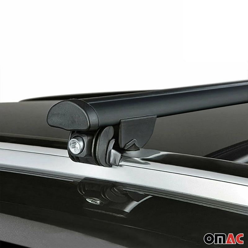 2015-2022 BMW X1 F48 Roof Rack Cross Bars Black